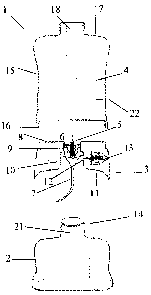 A single figure which represents the drawing illustrating the invention.